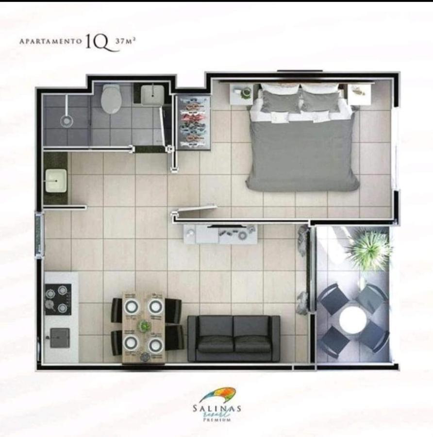 Apartamento Vista Mar Salinas Premium Resort Salinópolis エクステリア 写真